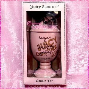 Juicy Couture Vintage Cookie Jar Set